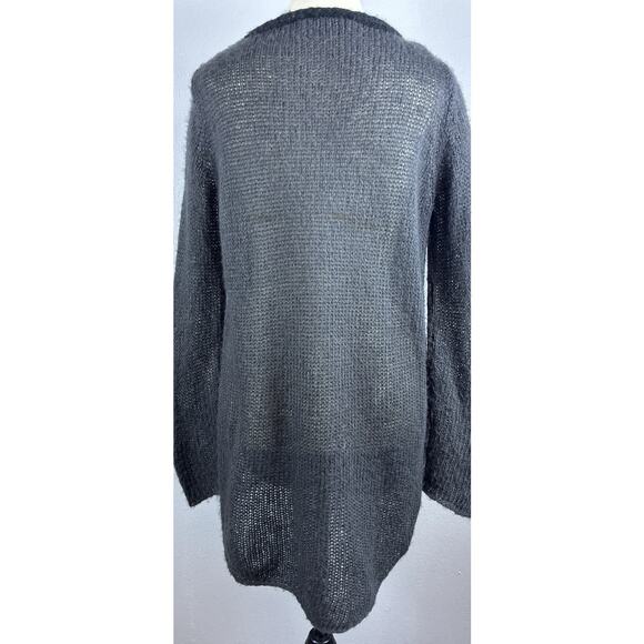 Wooden Ships Gray Sweater X/S Wool Mohair Oversized Slouchy Boho Paola Buendia - Picture 2 of 6